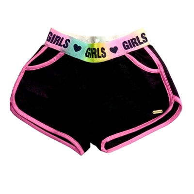 SHORT NIÑA GIRL V23MSH-38G NEGRO2