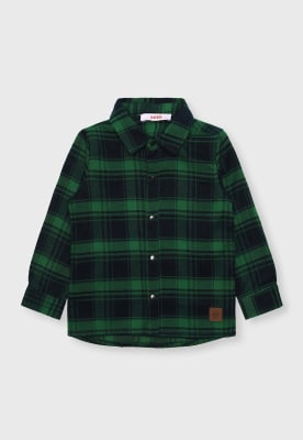 OSITO I24-CAMISA M/L NIÑO OCAOI55 VERDE1