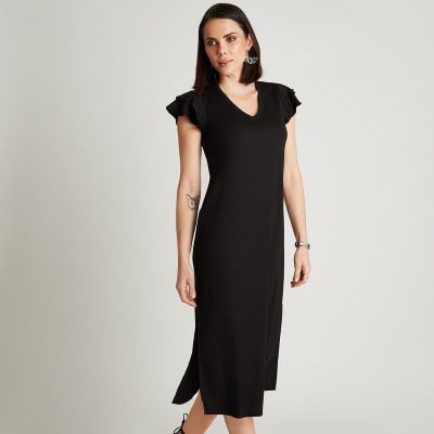 LORENZO DI PONTTI V25-VESTIDO MAXI MUJER 905149 NEGRO2