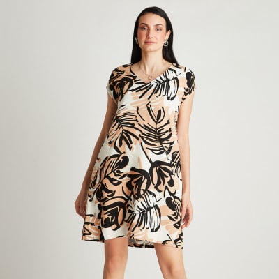 LORENZO DI PONTTI V25-VESTIDO CORTO MUJER 905145 ARENA1