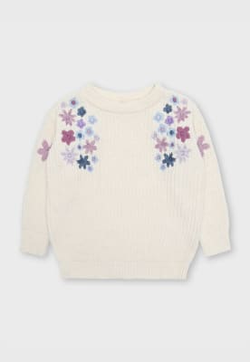 OSITO I24-SWEATER NIÑA OSWAI27 BLANCO1