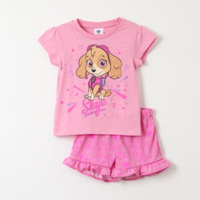 TBC V25-PIJAMA NIÑA TODDLERA SKYE PAW PATROL 308011619 ROSADO1