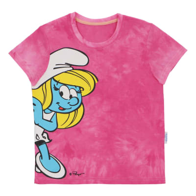 POLERA MANGA CORTA SPORT ZONE PTIISS23004 PITUFA ROSADO1