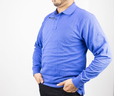 SAN GIOVANNI-POLERA PIQUE LISA ML SANPOL-H60 AZULINO1