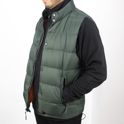 SAN GIOVANNI-PARKA SIN MANGAS SANPAR-H78 GREEN/ORANGE1