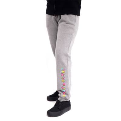 SPITFIRE -PANTALON JOGGER FLEECE MUJER SPITFIRE GRIS MELANGE1