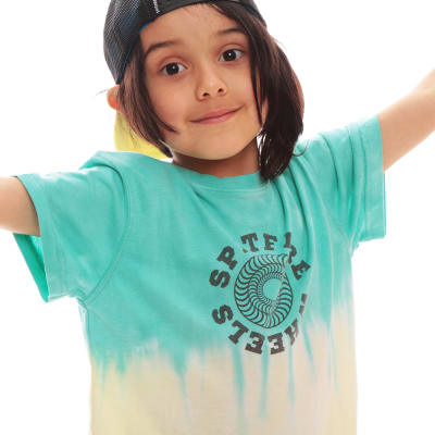 SPITFIRE- Polera De Manga Corta Spitfire Tye Dye Gy Junior Street Culture Season1