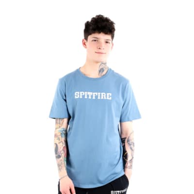 SPITFIRE -Polera De Manga Corta Spitfire Turquesa Emblem Street Culture Season2