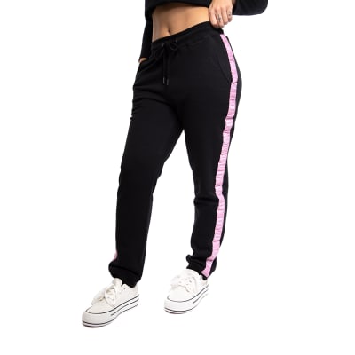 SPITFIRE- PANTALON JOGGER FLEECE MUJER SPITFIRE NEGRO3