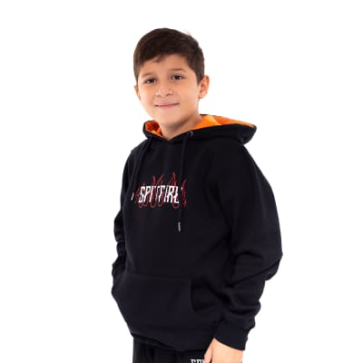 SPITFIRE -POLERON HODDIE HOMBRE JUNIOR SPITFIRE NEGRO2