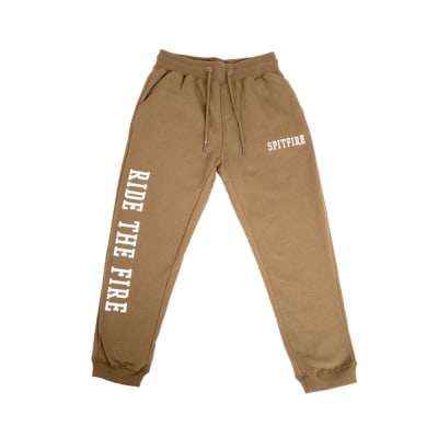 SPITFIRE -PANTALON JOGGER FLEECE HOMBRE JUNIOR SPITFIRE VERDE2