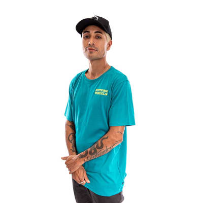 SPITFIRE -POLERA MANGA CORTA SPITFIRE HOMBRE VERDE OSCURO2