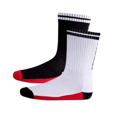 SPITFIRE CALCETINES SPITFIRE HOMBRE LARGO BIPACK NEGRO-BLANCO4