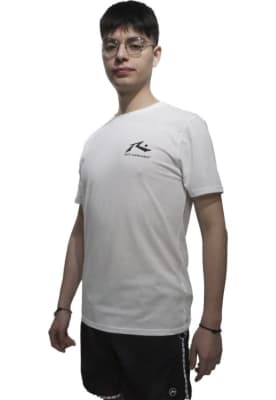 RUSTY V25-T-SHIRT POLERA RUSTY HOMBRE ALBIKA WHITE S25R1130WHT2