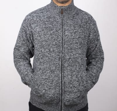 SAN GIOVANNI-SWEATER FULL CIERRE SANCHA-H78 BLACK1