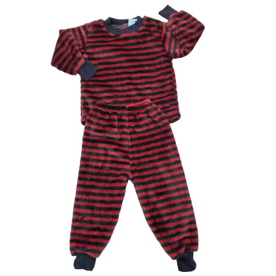 PIJAMA NIÑO ROJO