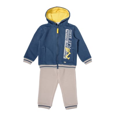 EXCEPTION V25-BUZO BEBO GORRO V25BU-97 AZUL1