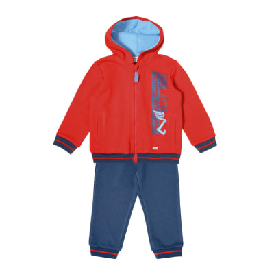 EXCEPTION V25-BUZO BEBO GORRO V25BU-97 ROJO1