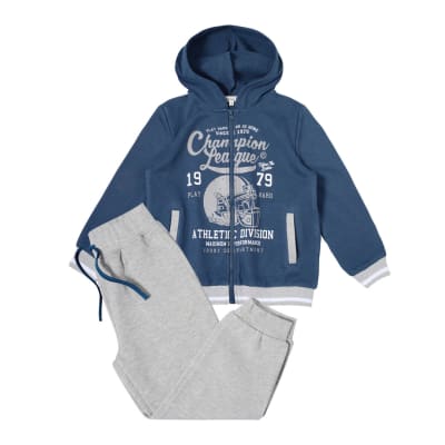 EXCEPTION V25-BUZO CHAMPION V25HK-51 AZUL1