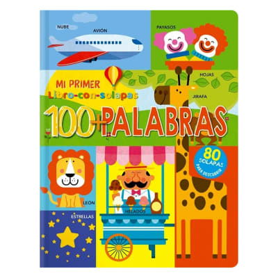 Mi primer libro con solapas 100 + Palabras1