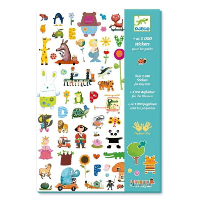 Stickers 1000 Unidades Djeco