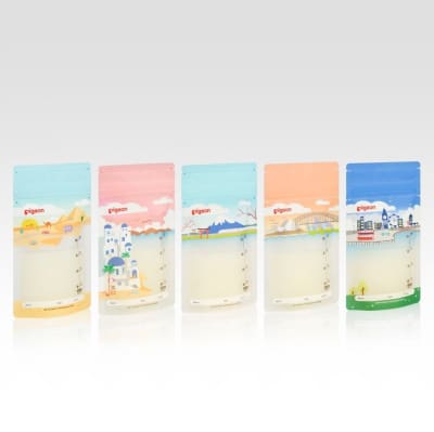 Bolsas de almacenamiento de leche 120 ml Pigeon1