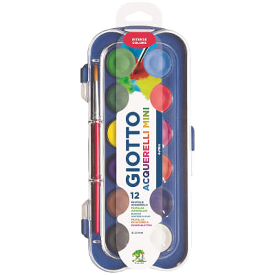 Acuarela Giotto 12 Colores 23mm
