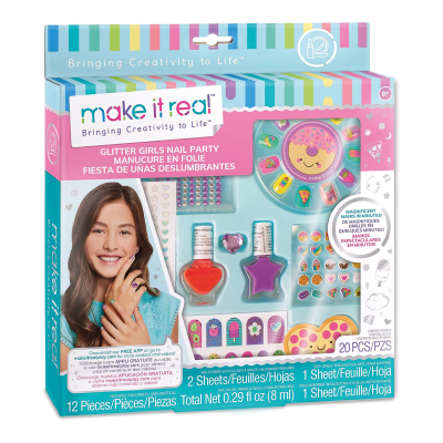 Pinta Uñas Glitter Set Fiesta Make it Real1