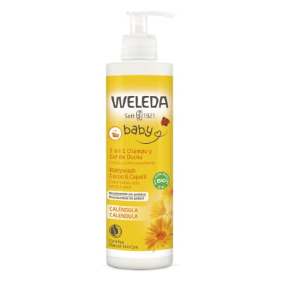 Weleda Champú y Gel de Ducha de Caléndula 2 en 1 – 400 mL
