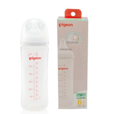 Mamadera Plástico Softouch 330 ml Pigeon