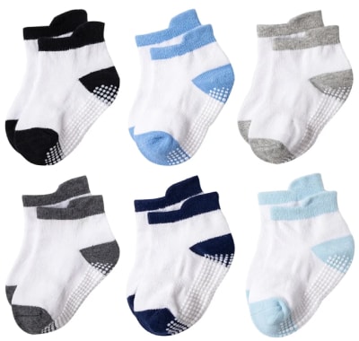 Calcetines 6 pares Blanco Azul