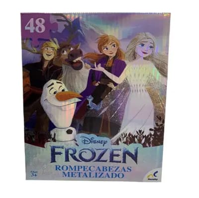 Puzzle Frozen Metalizado 48 Piezas1