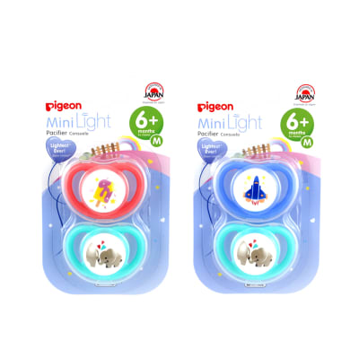 Pack 2 Chupetes 6 a 12 meses Pigeon