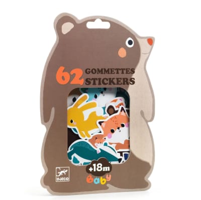 Stickers Animales del bosque Djeco1