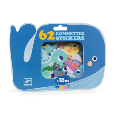 Stickers Animales marinos Djeco1