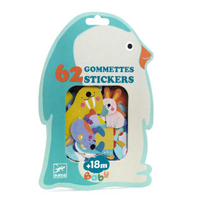 Stickers Animales Polares Djeco1