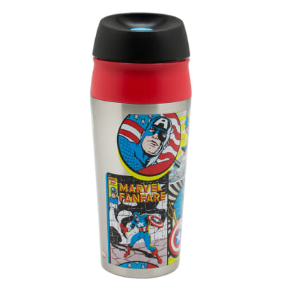 Vaso Botella Mug 450 ml Capitan America