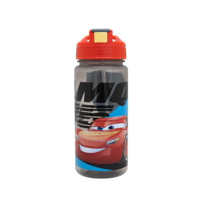 Botella Con bombilla 400 ml Cars