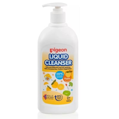 Limpiador de Biberones 700ml Limón Pigeon1