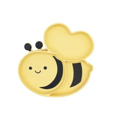 Plato Silicona Con Succion Abeja Melii