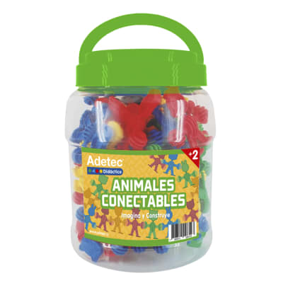Animales Conectables 40 Piezas Juego de Encaje