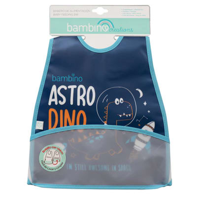 Babero impermeable Bambino astronauta1