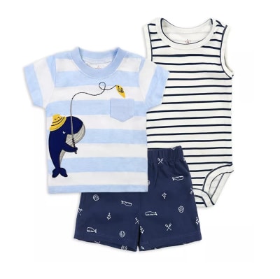 Conjunto 3 Piezas Verano Celeste Ballena1
