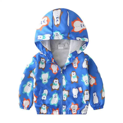 Cortaviento Azul Pingüinos