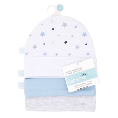 Set de 3 Gorritos Algodón Niño1
