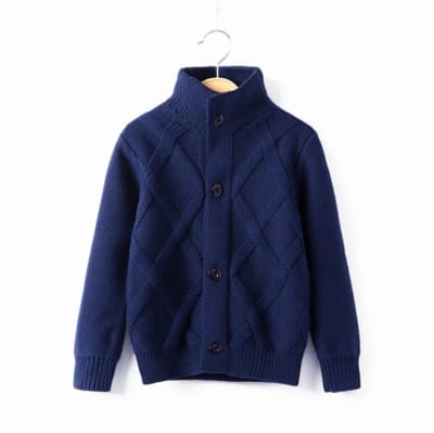 Sweater Chaleco Niño Azul Marino1