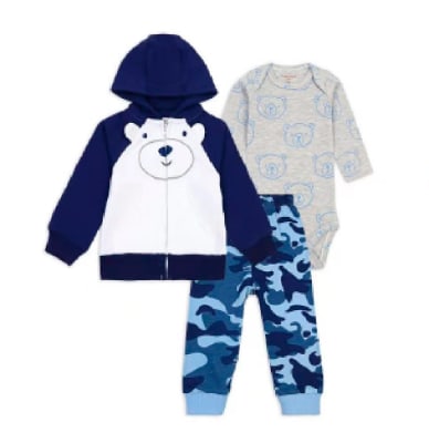 Conjunto 3 Piezas Manga Larga Niño1