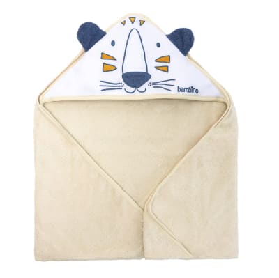 Toalla De Bebe Con Capucha León1