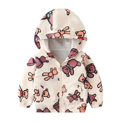 Cortaviento Beige Ositos1