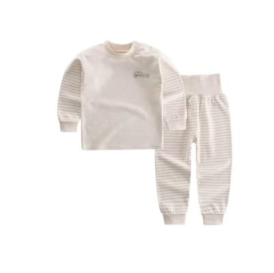 Pijama 2 Piezas Bebe Beige1